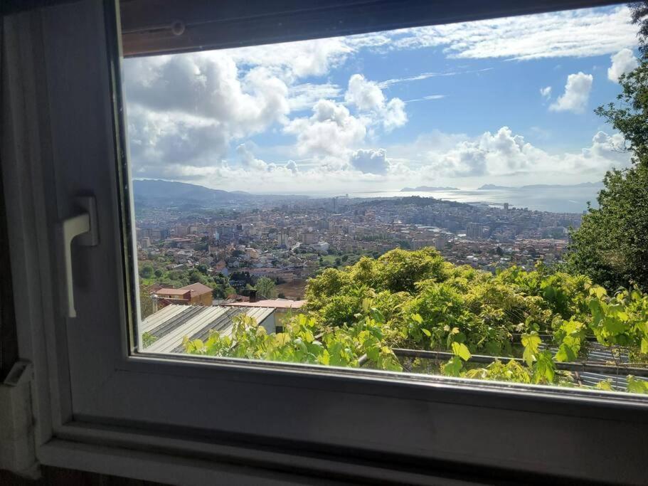Вилла Acogedora Casa Con Vistas Panoramicas De Виго Экстерьер фото